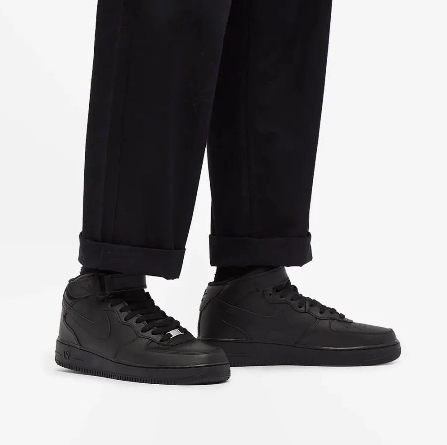 1306 - Giày Nike Air Force 1 Mid ’07 ‘Triple Black’ CW2289-001 [HÀNG CHÍNH HÃNG]