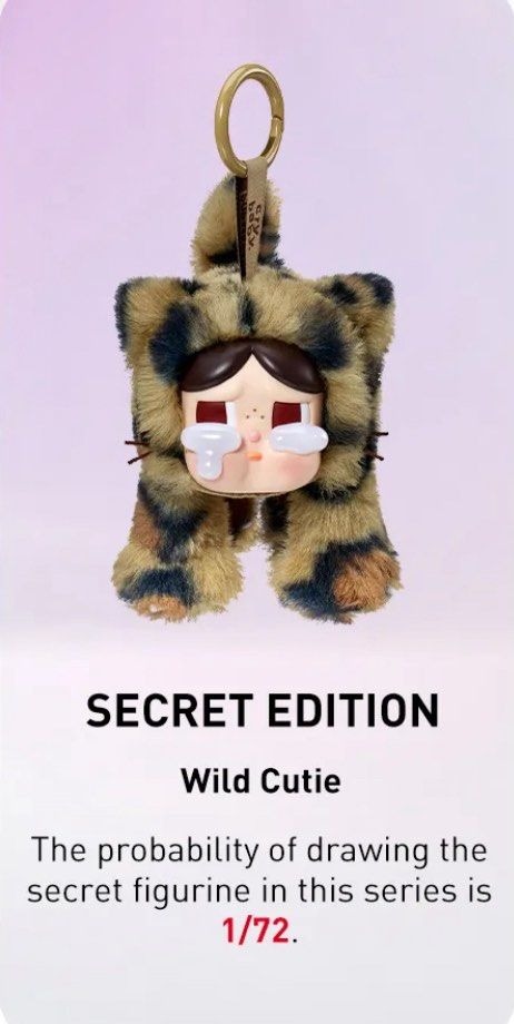 1586 - Crybaby Mèo Secret Wild Cutie - Crybaby Secret Wild But Cutie [HÀNG CHÍNH HÃNG]