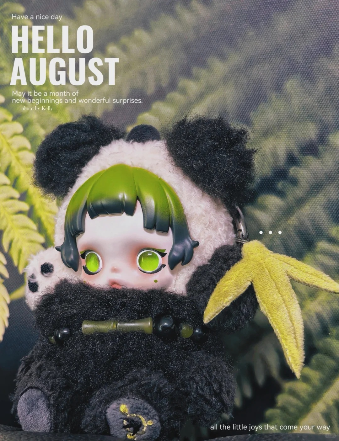 1783 - SkullPanda Lazy Panda POPMART Móc Treo Plush Doll Pendant [CHÍNH HÃNG]
