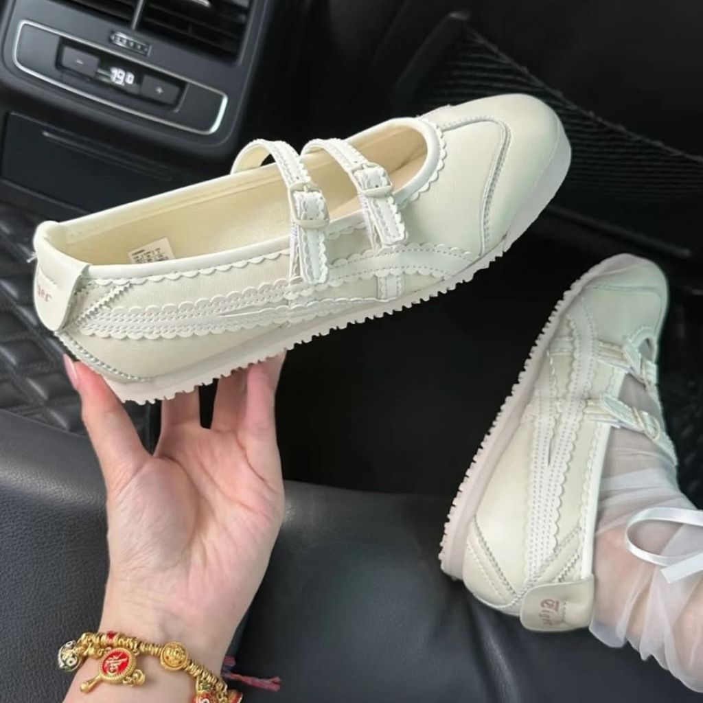 1725 - Giày Onitsuka Tiger Mexico 66 TGRS Ivory Cream 1182A660-752 [HÀNG CHÍNH HÃNG]