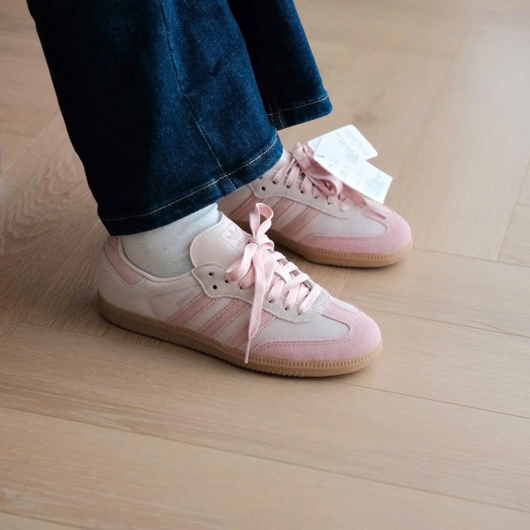 2032 - Giày Adidas Samba OG Wonder Quartz Mauve JR8874 [HÀNG CHÍNH HÃNG]
