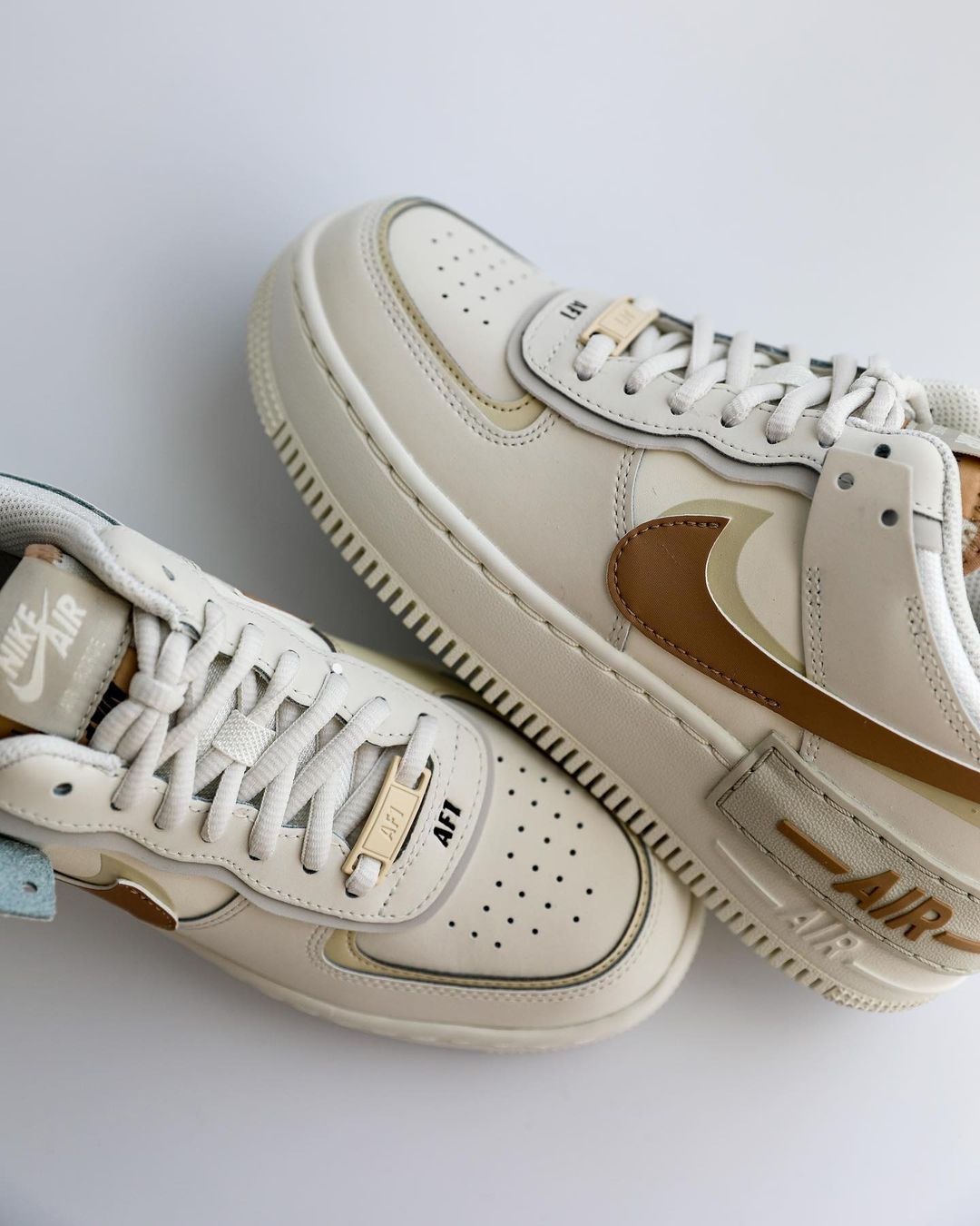 776 -  Giày Nike Air Force 1 Low Shadow Sail Fossil Light Bone CI0919 116 [HÀNG CHÍNH HÃNG]