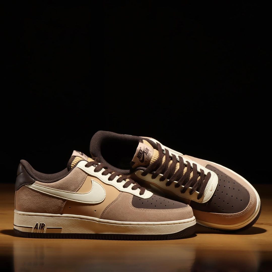 799 -  Giày Nike Air Force 1 Low 07 LV8 EMB Hemp Coconut Milk FB8878 200 [HÀNG CHÍNH HÃNG]