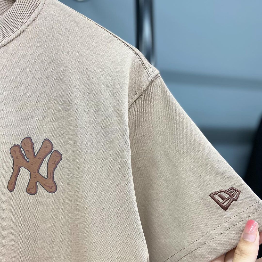 921 -  Áo New Era New York Ice-Cream NY - Nâu Nhạt - Code 14341297 [HÀNG CHÍNH HÃNG]
