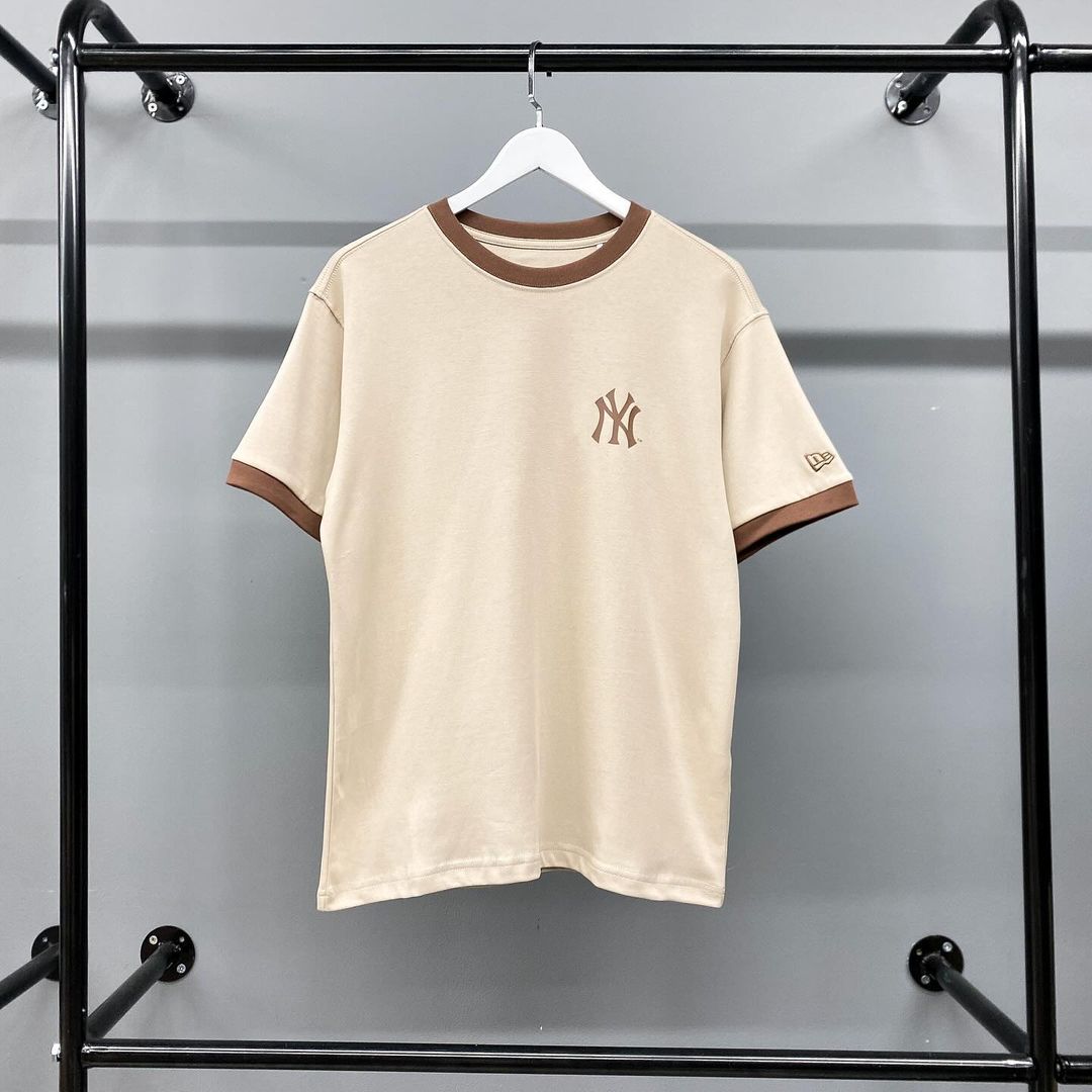 962 -  Áo New Era NY Beg - Nâu Be Pastel - Code 13579964 [HÀNG CHÍNH HÃNG]