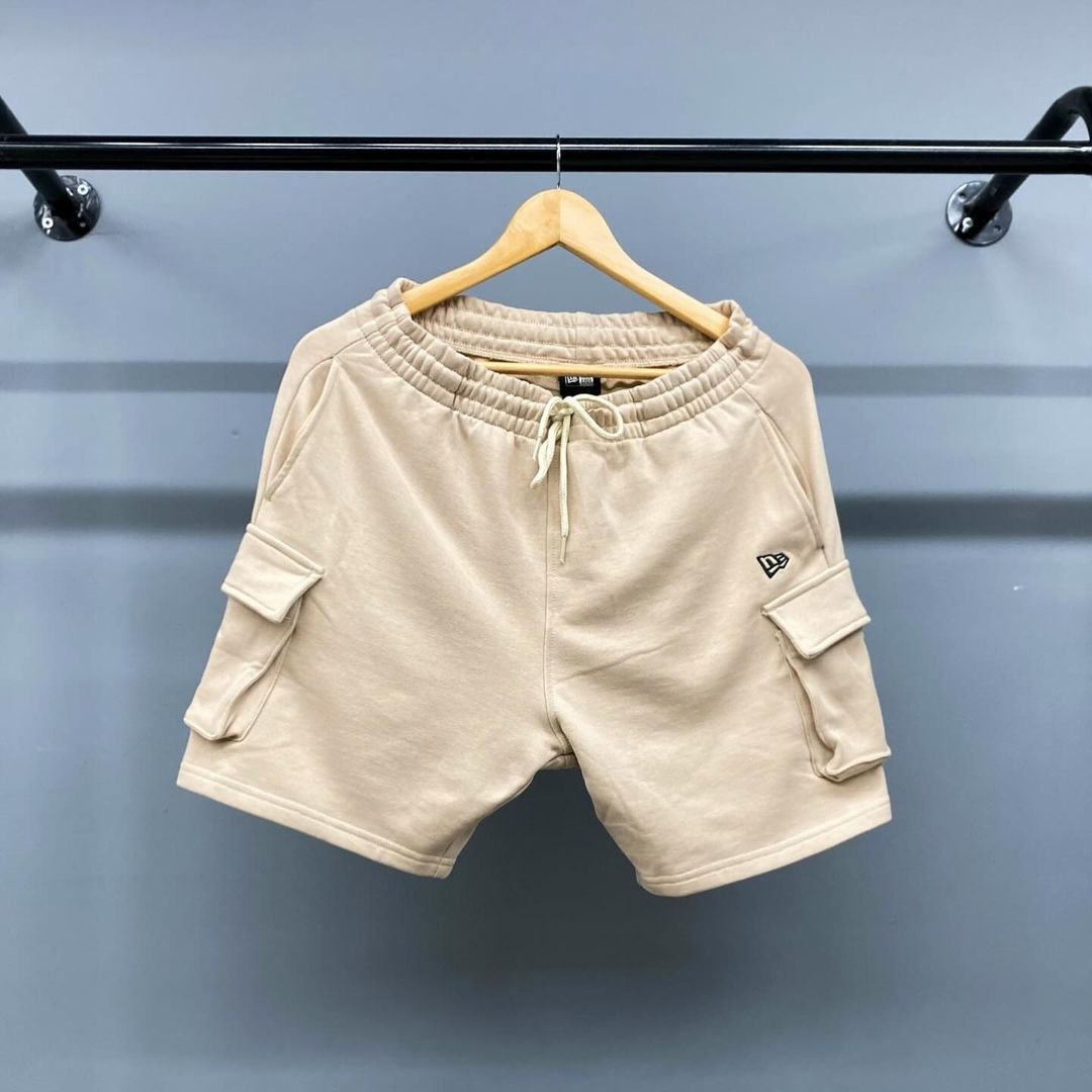 965 -  Quần New Era Cargo Pants Flag Logo - Hộp - Beige [HÀNG CHÍNH HÃNG]