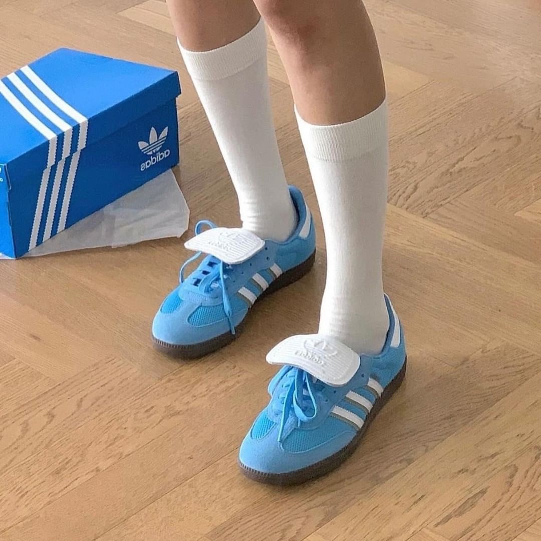 1039 -  Giày Adidas Samba LT Semi Blue Burst - Code IE9170 [HÀNG CHÍNH HÃNG]