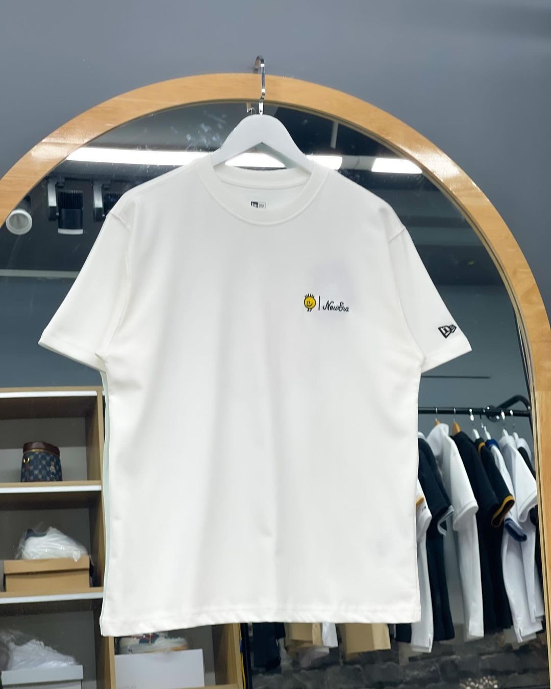 1096 -  Áo New Era Colorful Flower Trắng 14329683 [HÀNG CHÍNH HÃNG]