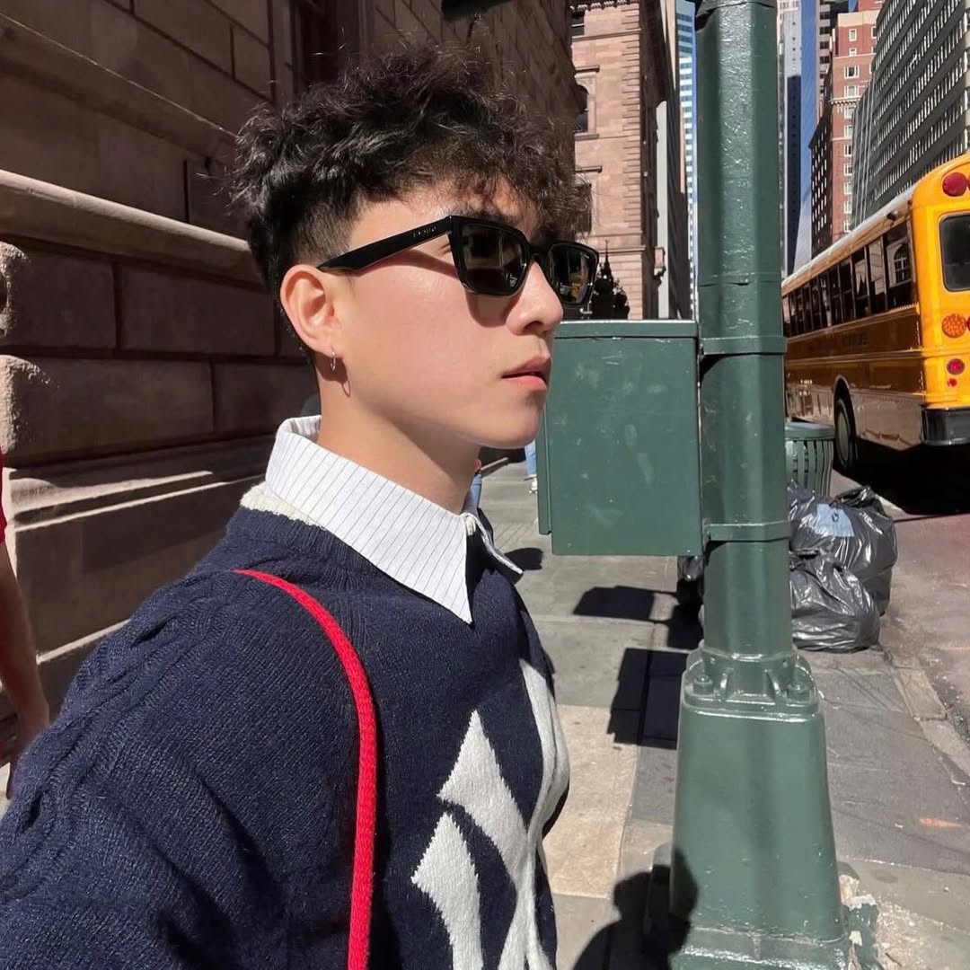 1982 - Áo Sweater New Era Knit NY Trắng Xanh Navy [HÀNG CHÍNH HÃNG]