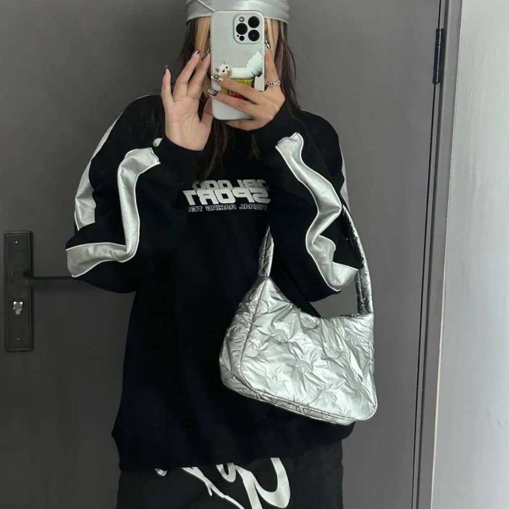 458 -  Túi Adidas Originals Puffy Satin Mini Shoulder Bag - Code II3393 [HÀNG CHÍNH HÃNG]