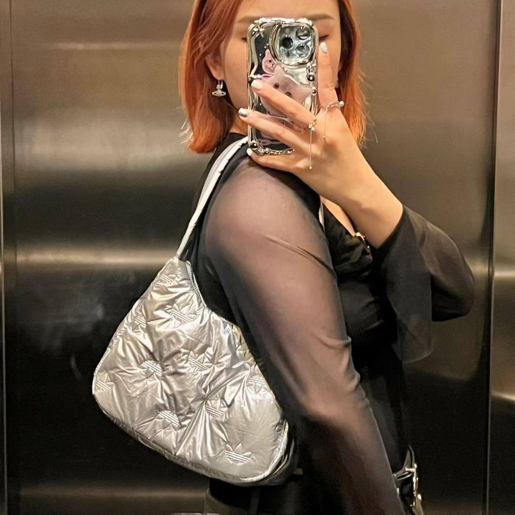 458 -  Túi Adidas Originals Puffy Satin Mini Shoulder Bag - Code II3393 [HÀNG CHÍNH HÃNG]