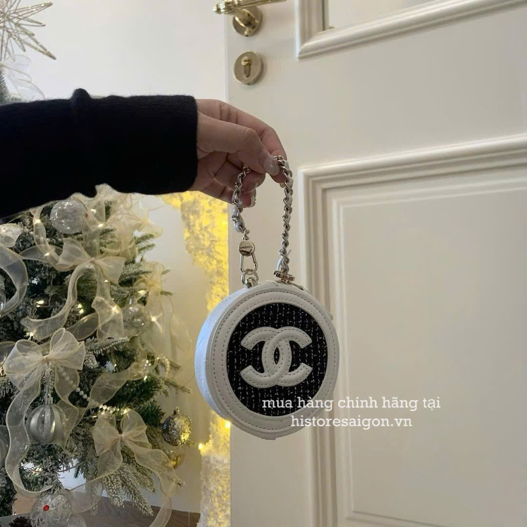 2165 - Túi Chanel Tweed Mini Gift (Gift Hãng Tặng Khách) [HÀNG CHÍNH HÃNG]