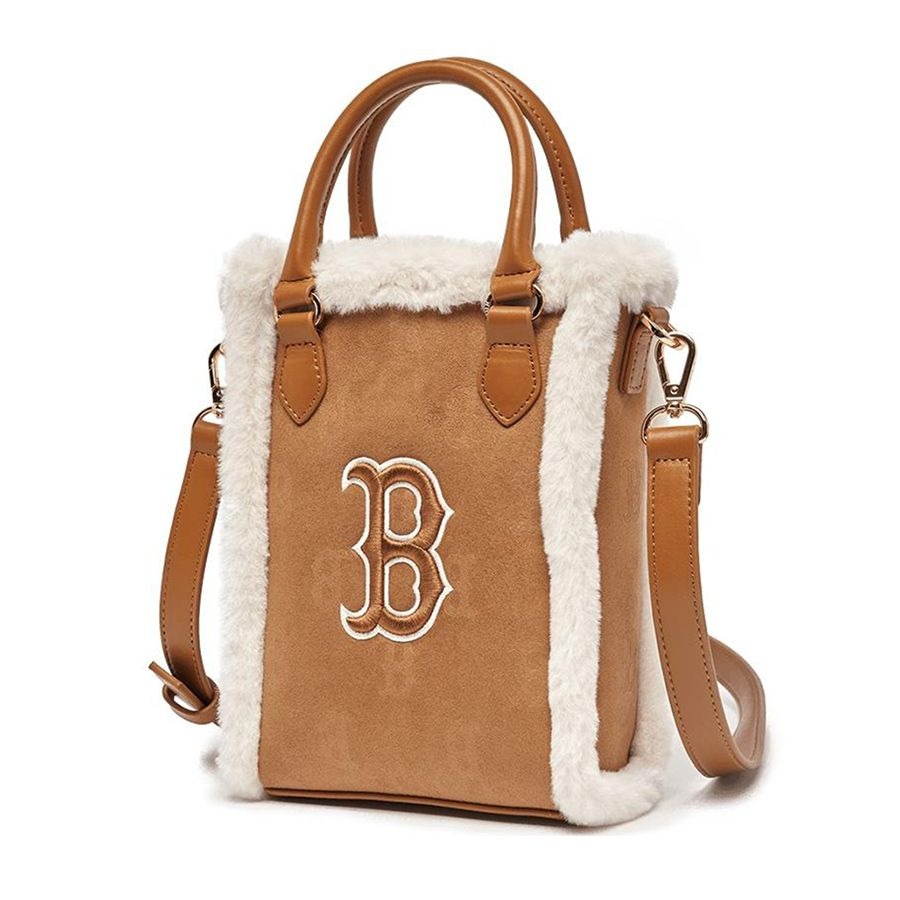 894 -  Túi MLB Monogram Mustang Cross Bag Boston - Brown - Đeo Chéo - Code 7ACRM0436-43CAS Màu Nâu [HÀNG CHÍNH HÃNG]
