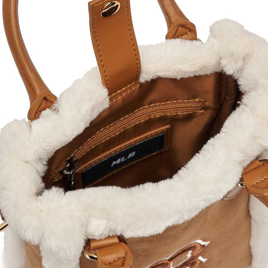 894 -  Túi MLB Monogram Mustang Cross Bag Boston - Brown - Đeo Chéo - Code 7ACRM0436-43CAS Màu Nâu [HÀNG CHÍNH HÃNG]