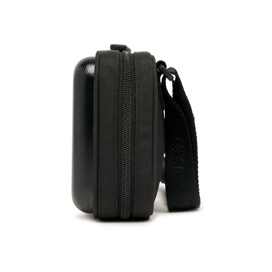 491 -  Túi MLB NY Slugger Cross Bag - Ngang - Đen Bóng - Code 7ACRM013N-50BKS [HÀNG CHÍNH HÃNG]