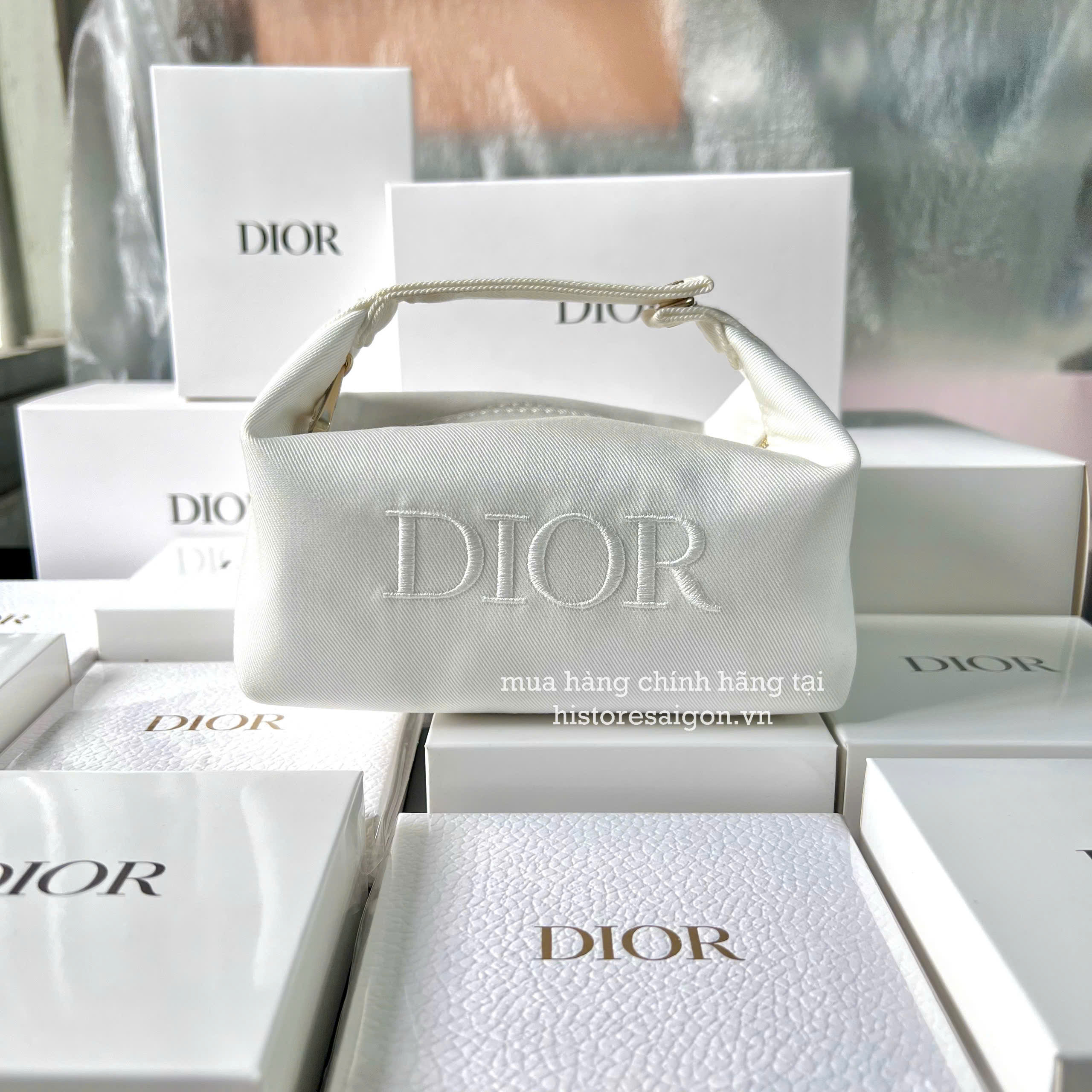 1781 - Túi Dior Gift Trousse Pouch - Túi Pouch Dior Gift Dior For VIP (Gift Hãng Tặng Khách VIP) [HÀNG CHÍNH HÃNG]
