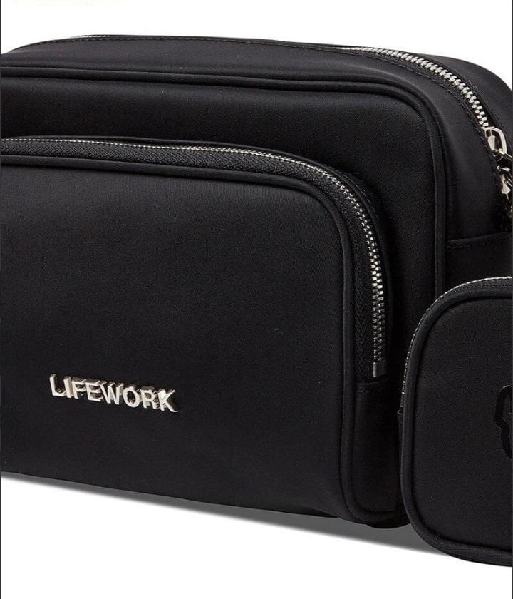 1938 - Túi Life Work Metal Logo Camera Bag Black LW255BG408 [HÀNG CHÍNH HÃNG]