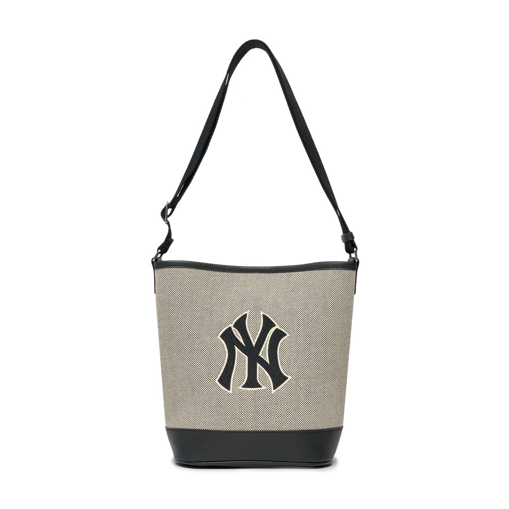 1778 - Túi MLB Basic Logo Canvas Bucket Bag New York Yankees Black 3ABMS072N-50BKS [HÀNG CHÍNH HÃNG]