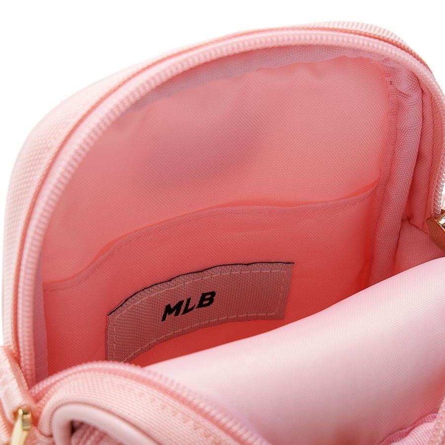 494 -  Túi MLB NY Monogram Mini - Hồng Pinky - Code 7ACRMDD4N-50PKM [HÀNG CHÍNH HÃNG]