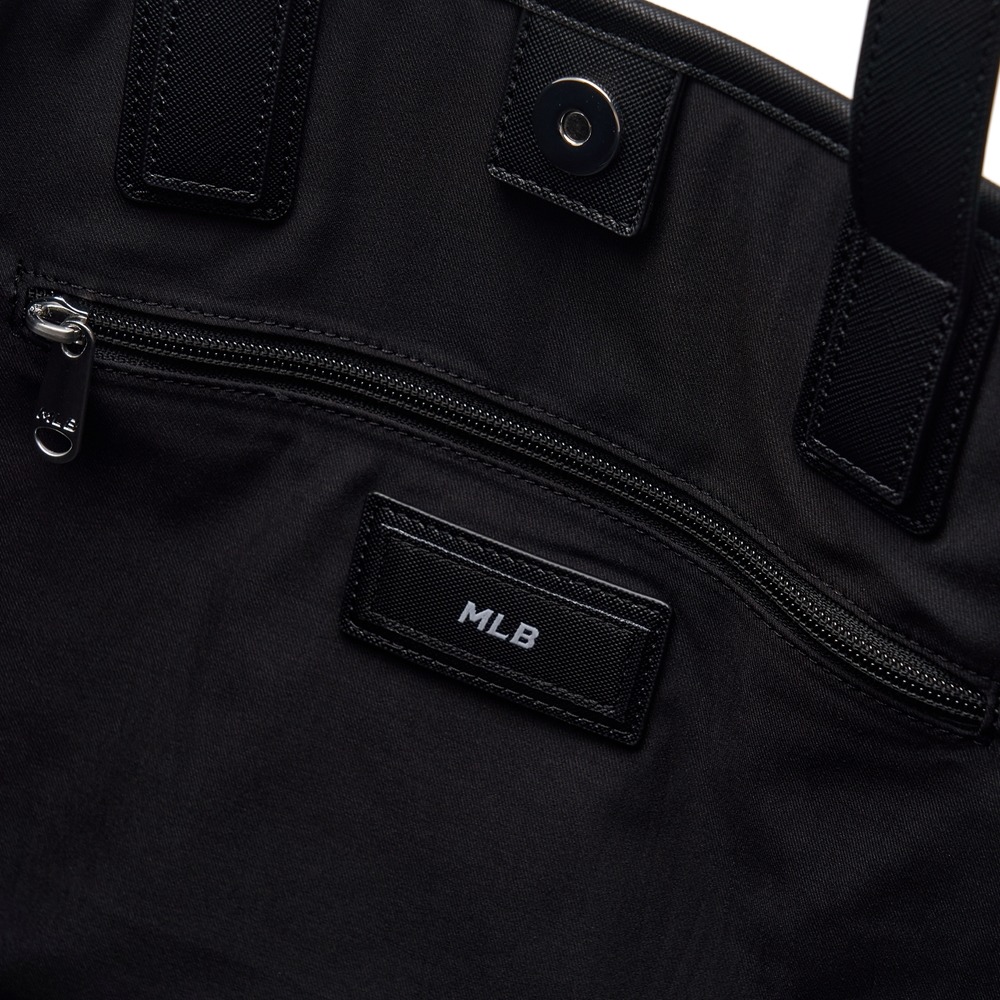 1143 - Túi MLB Varsity Jacquard Shopper Bag LA Dodgers Cream 3AORL104N 07CRM [HÀNG CHÍNH HÃNG]