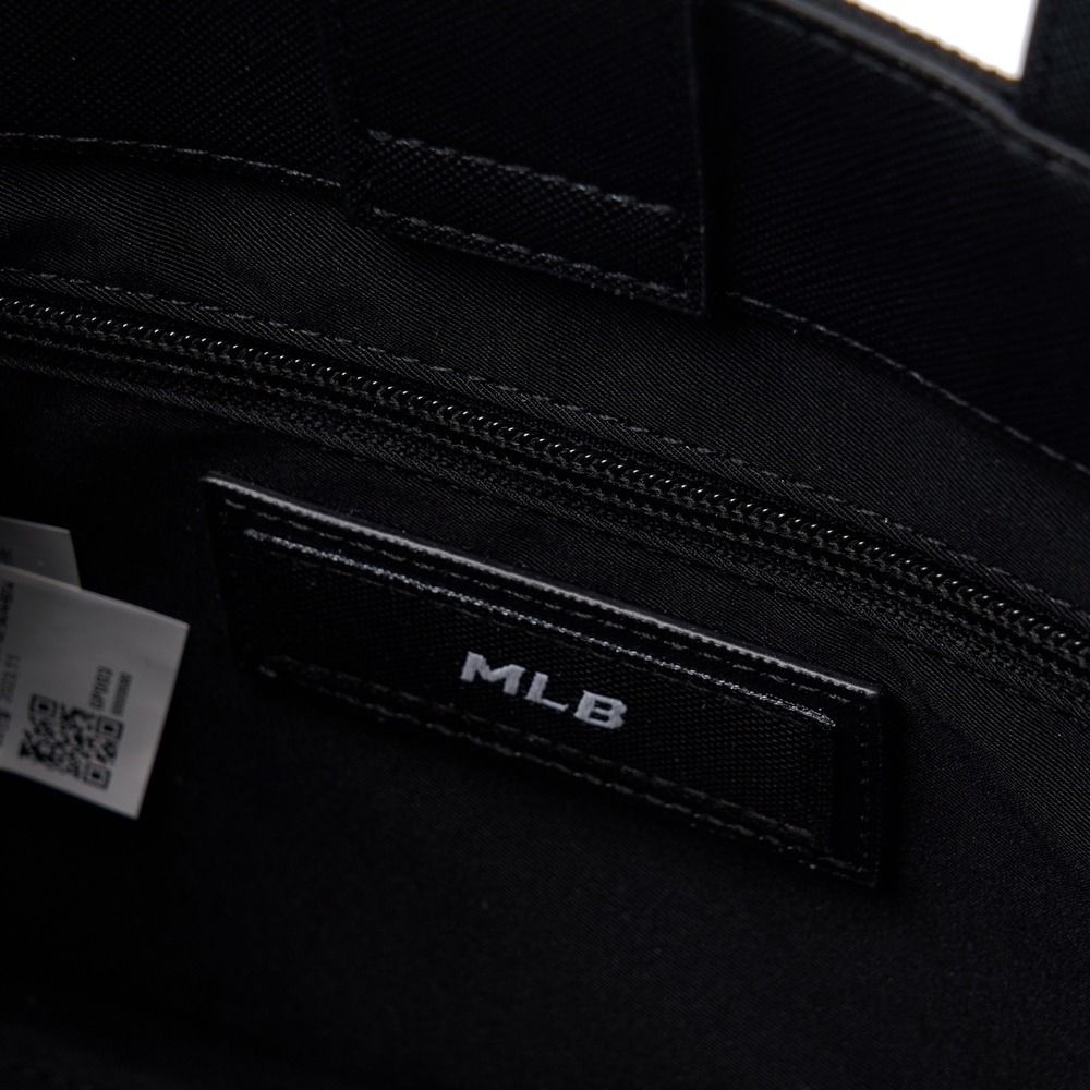 1134 - Túi MLB Korea Varsity Jacquard Tote Bag New York Yankees Black - Code 3AORS024N 50BKS [HÀNG CHÍNH HÃNG]