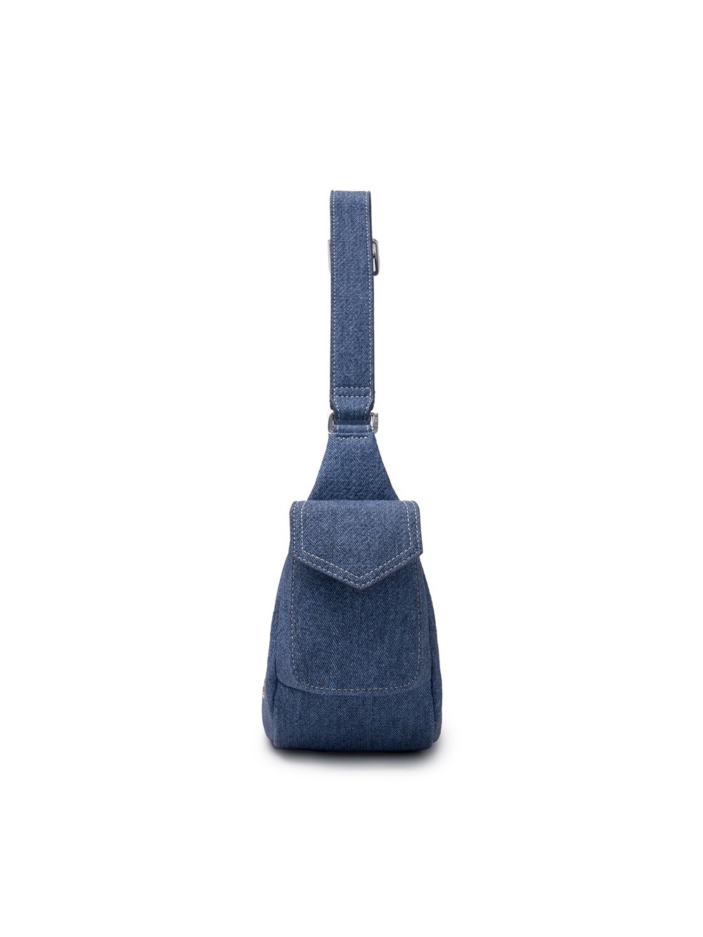 1220 - Túi MLB Basic Mega Logo Denim Cargo Bag New York Yankees Indigo 3ABQM034N-50INS [HÀNG CHÍNH HÃNG]
