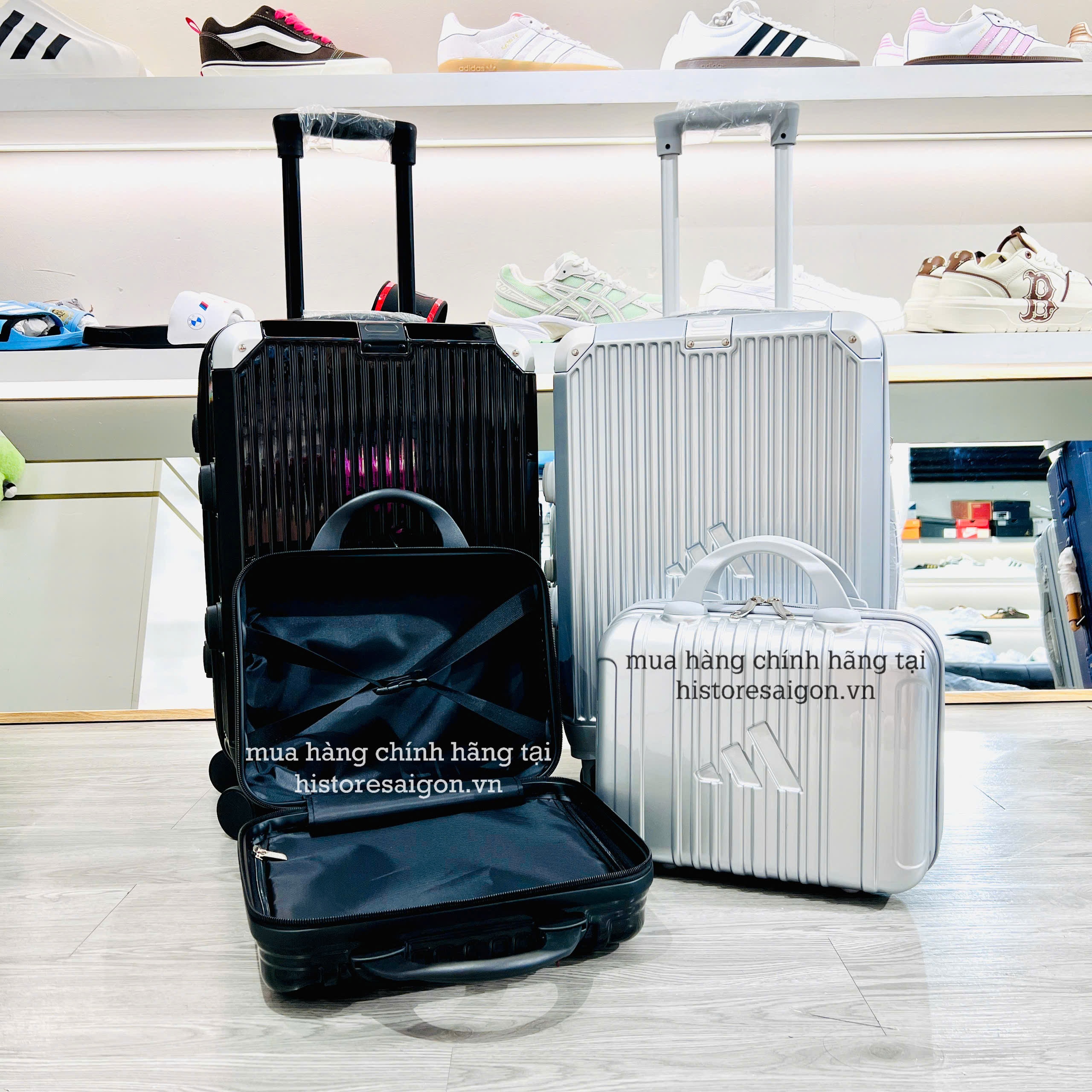 2730 - Vali Adidas Cốp Xám Size 20 Xách Tay 2026 Mang Lên Máy Bay [CHÍNH HÃNG]