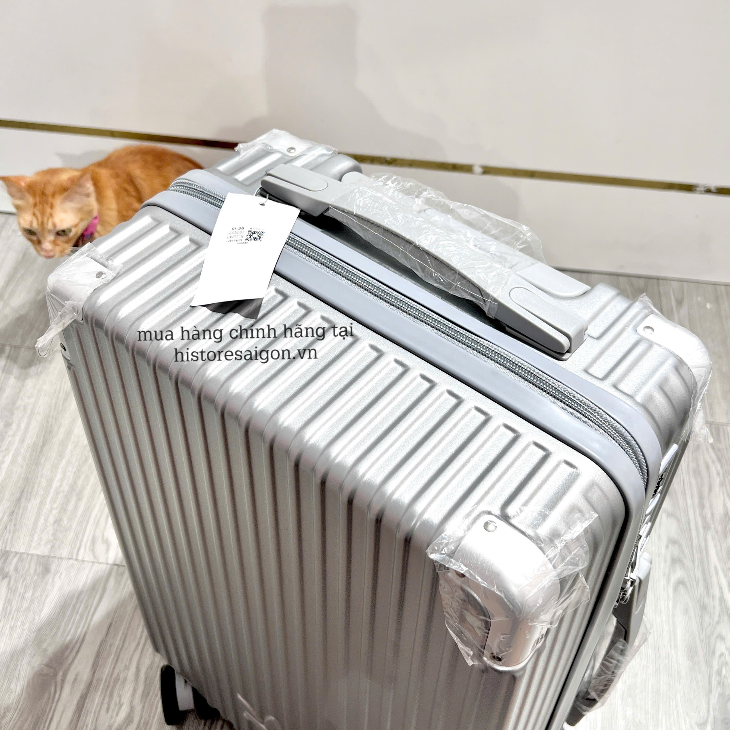 2712 - Vali Adidas Xách Tay Xám Size 22 Cabin 2026 Mang Lên Máy Bay [CHÍNH HÃNG]