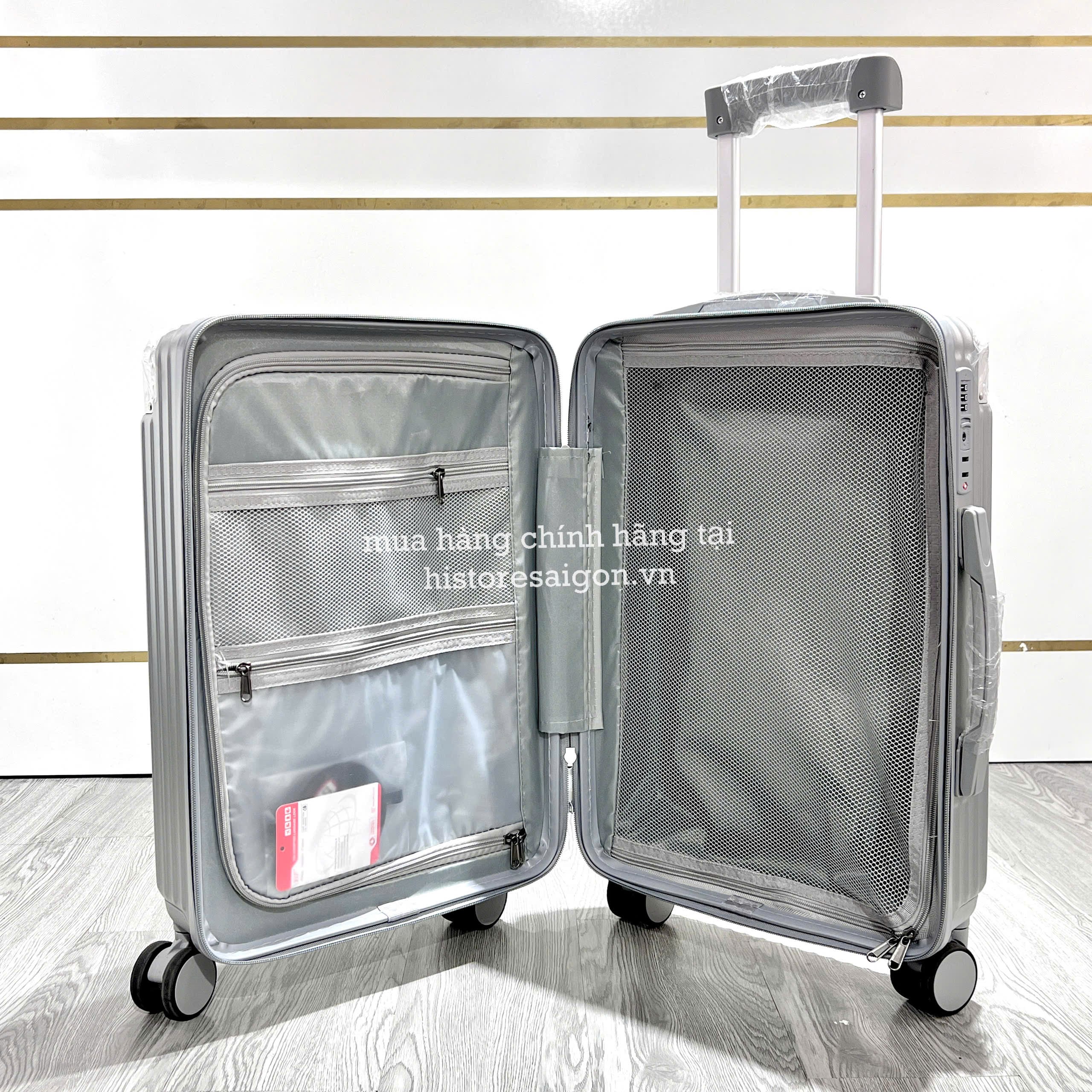 2712 - Vali Adidas Xách Tay Xám Size 22 Cabin 2026 Mang Lên Máy Bay [CHÍNH HÃNG]