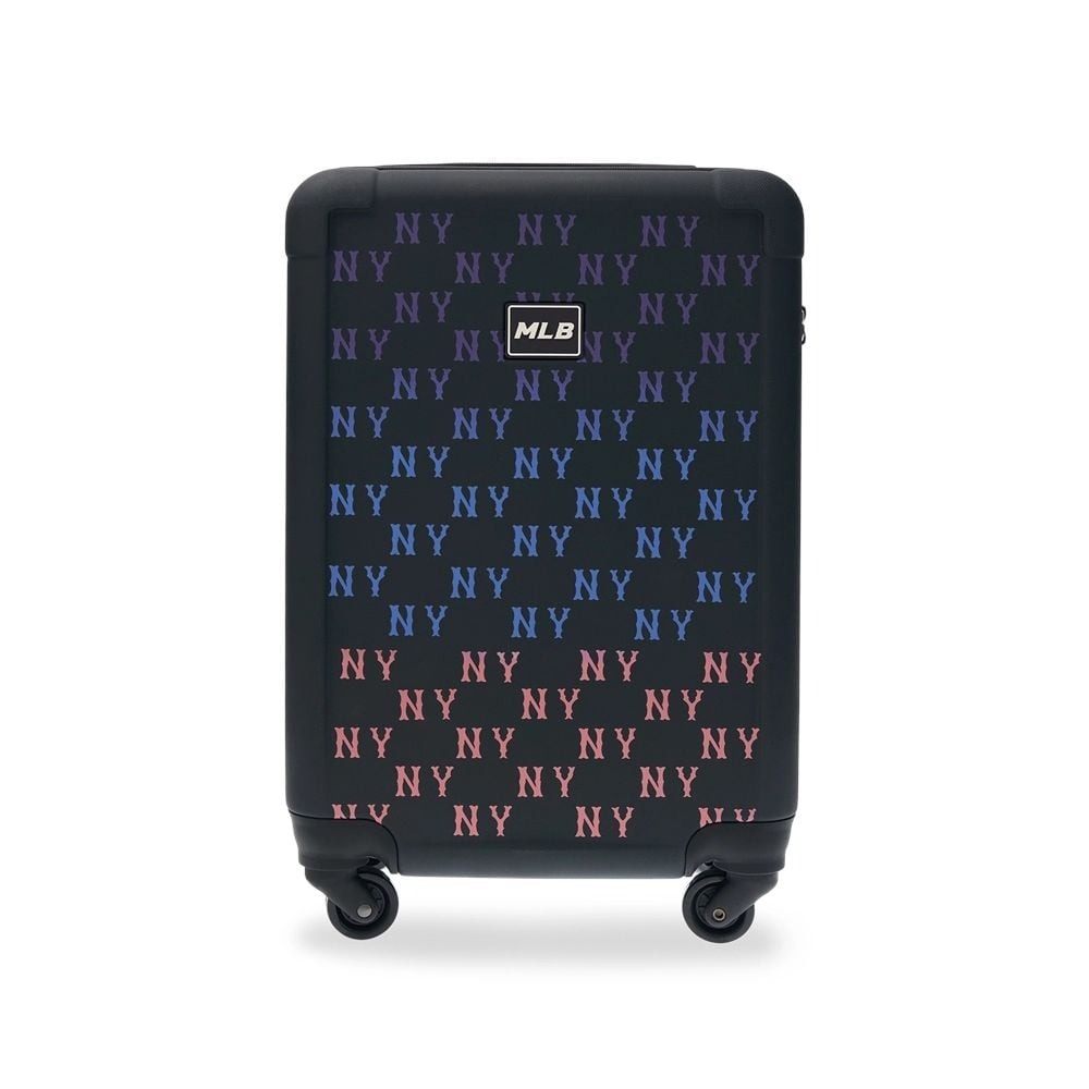 2640 - Vali MLB Classic Mono NY Size 22 Cabin Xách Tay (Mang lên máy bay) Xanh Than 3AHH0014N-50BKS [HÀNG CHÍNH HÃNG]