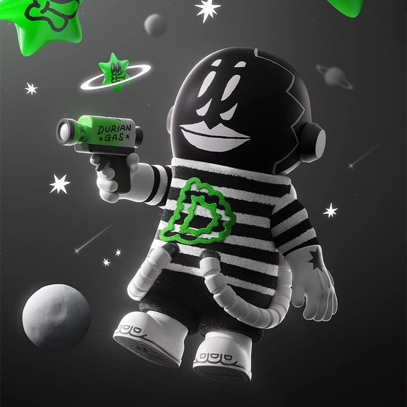 1489 - Molly Lala Company Durian Man 400% - POPMART MEGA SPACE MOLLY 400% LALA COMPANY DURIAN MAN [CHÍNH HÃNG]