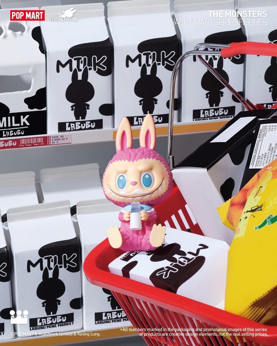 1671 - Labubu Wacky Mart Series Figure Blindbox POPMART The Monster [HÀNG CHÍNH HÃNG]