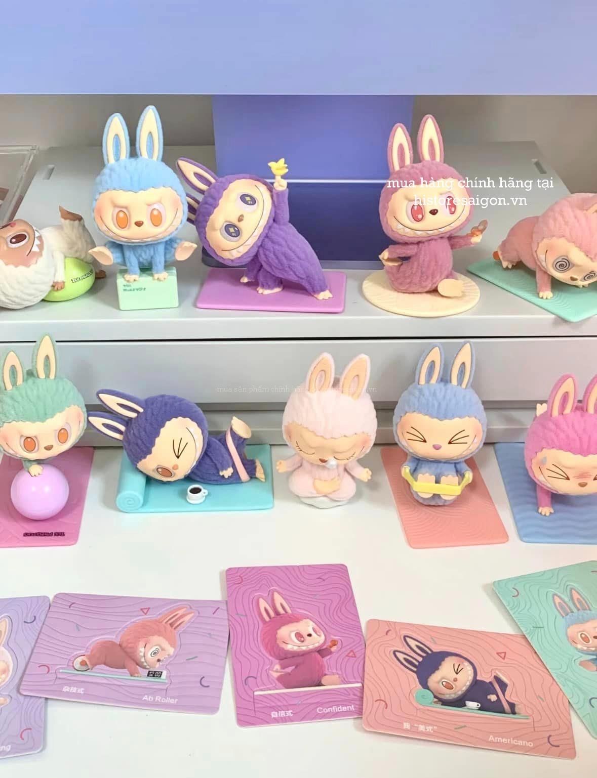 1171 - Labubu Yoga Series - POP MART THE MONSTERS Lazy Yoga Series Figures [CHÍNH HÃNG]