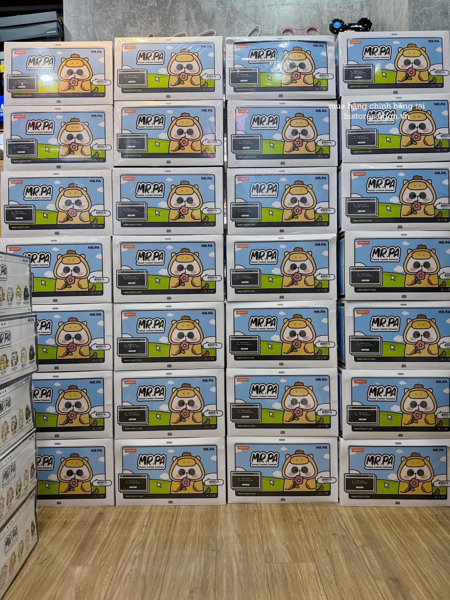 1191 - Mr Pa Animal Vinyl ToyCity (Mr Panda) - Set 6 hộp [CHÍNH HÃNG]