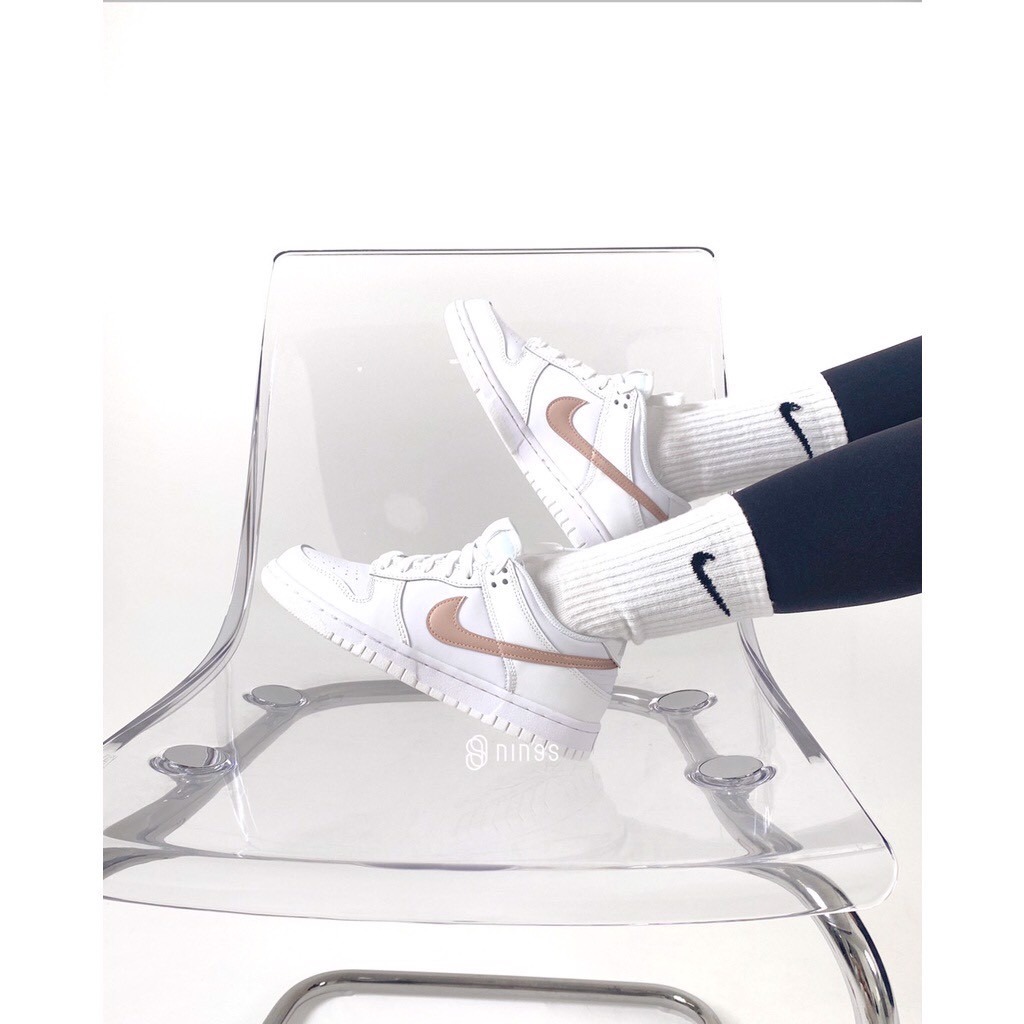 317 -  Giày Nike Dunk Low "White/Rose Pink" - DH9765-100 [HÀNG CHÍNH HÃNG]