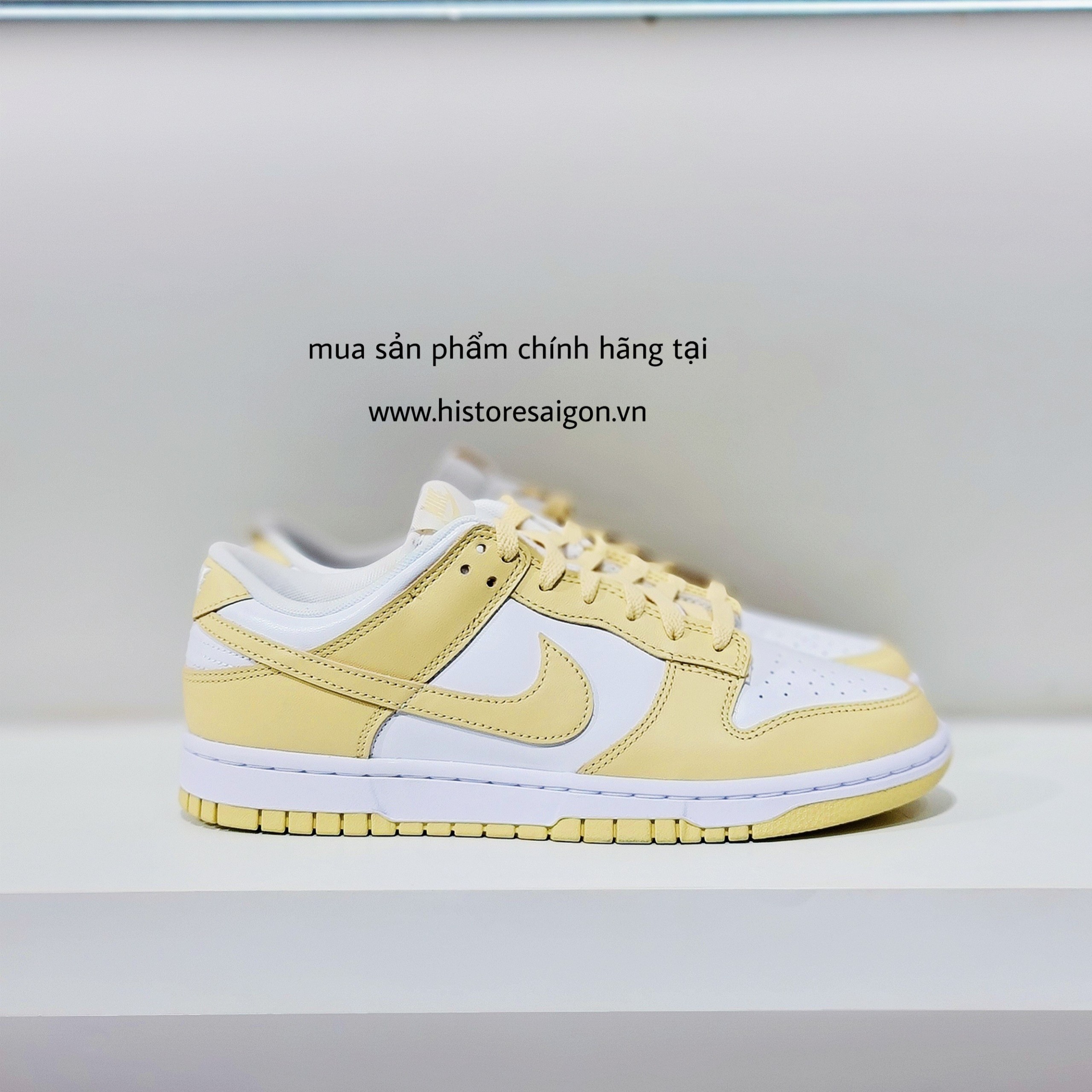 785 (077) -  Giày Nike Dunk Low Team Gold And White - Code DV0833-100 [HÀNG CHÍNH HÃNG]