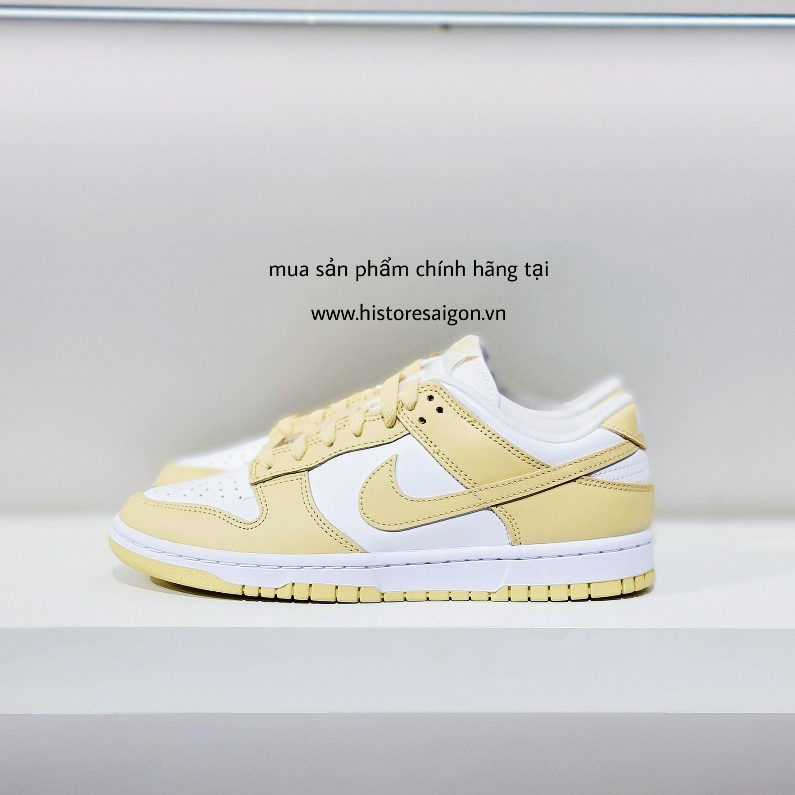 785 (077) -  Giày Nike Dunk Low Team Gold And White - Code DV0833-100 [HÀNG CHÍNH HÃNG]
