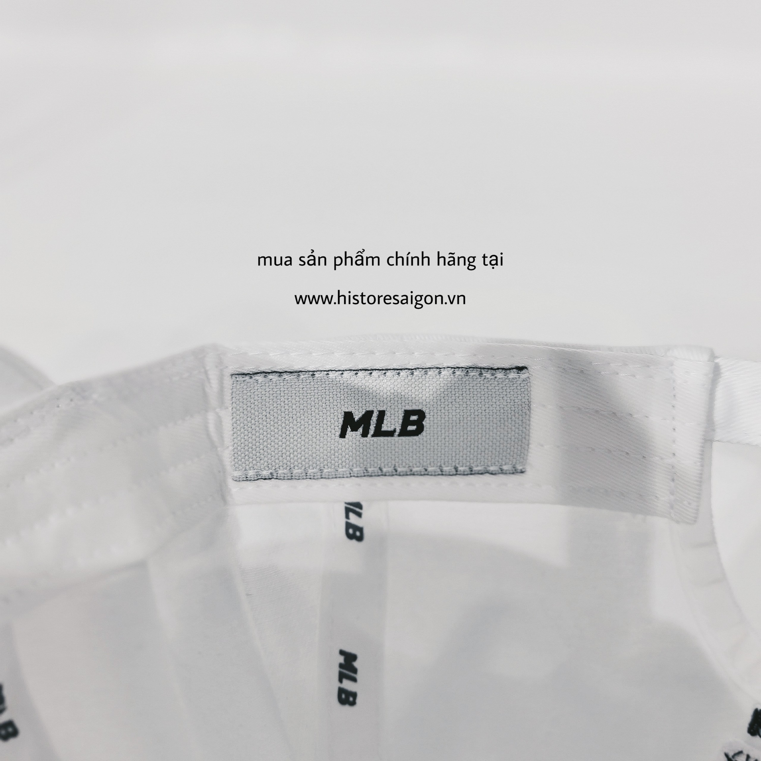 065 -  Nón MLB Trắng LA [HÀNG CHÍNH HÃNG]