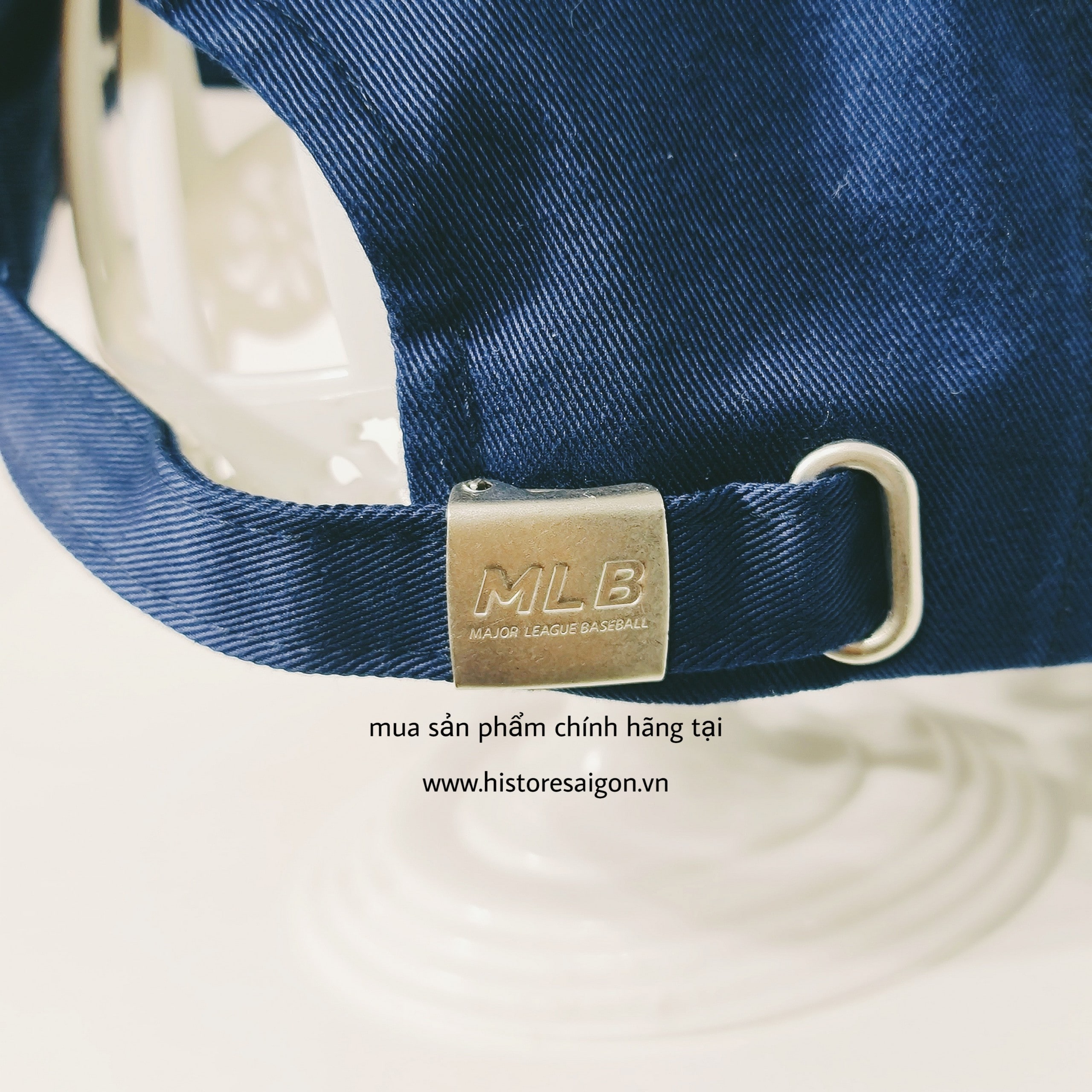 065 -  Nón MLB Xanh Dương Đậm navy NY [HÀNG CHÍNH HÃNG]