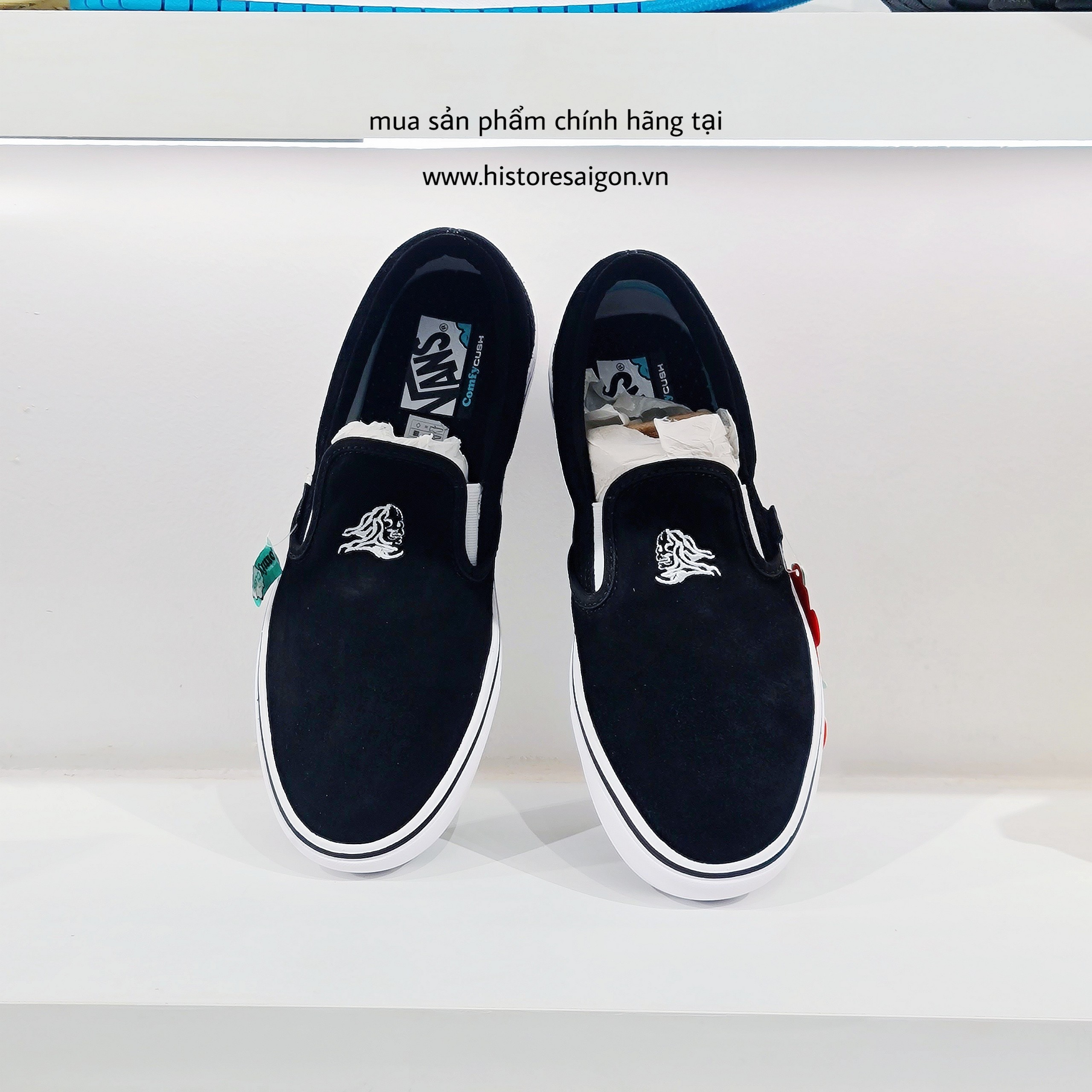050 -  Giày Vans Slip On Comfy - Đen [HÀNG CHÍNH HÃNG]