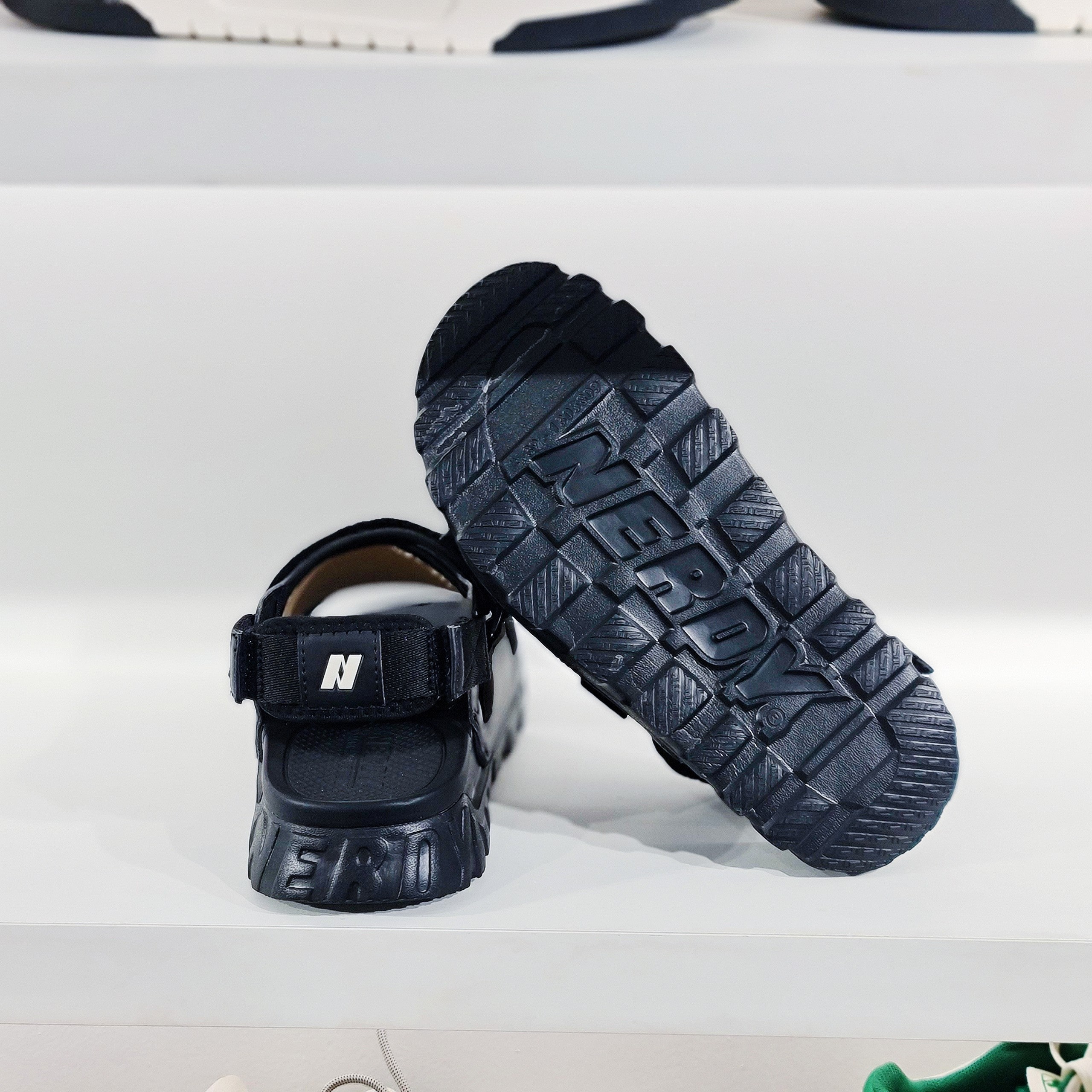 058 -  Sandal Nerdy Black - Đen - Code PNEU22AE03 [HÀNG CHÍNH HÃNG]