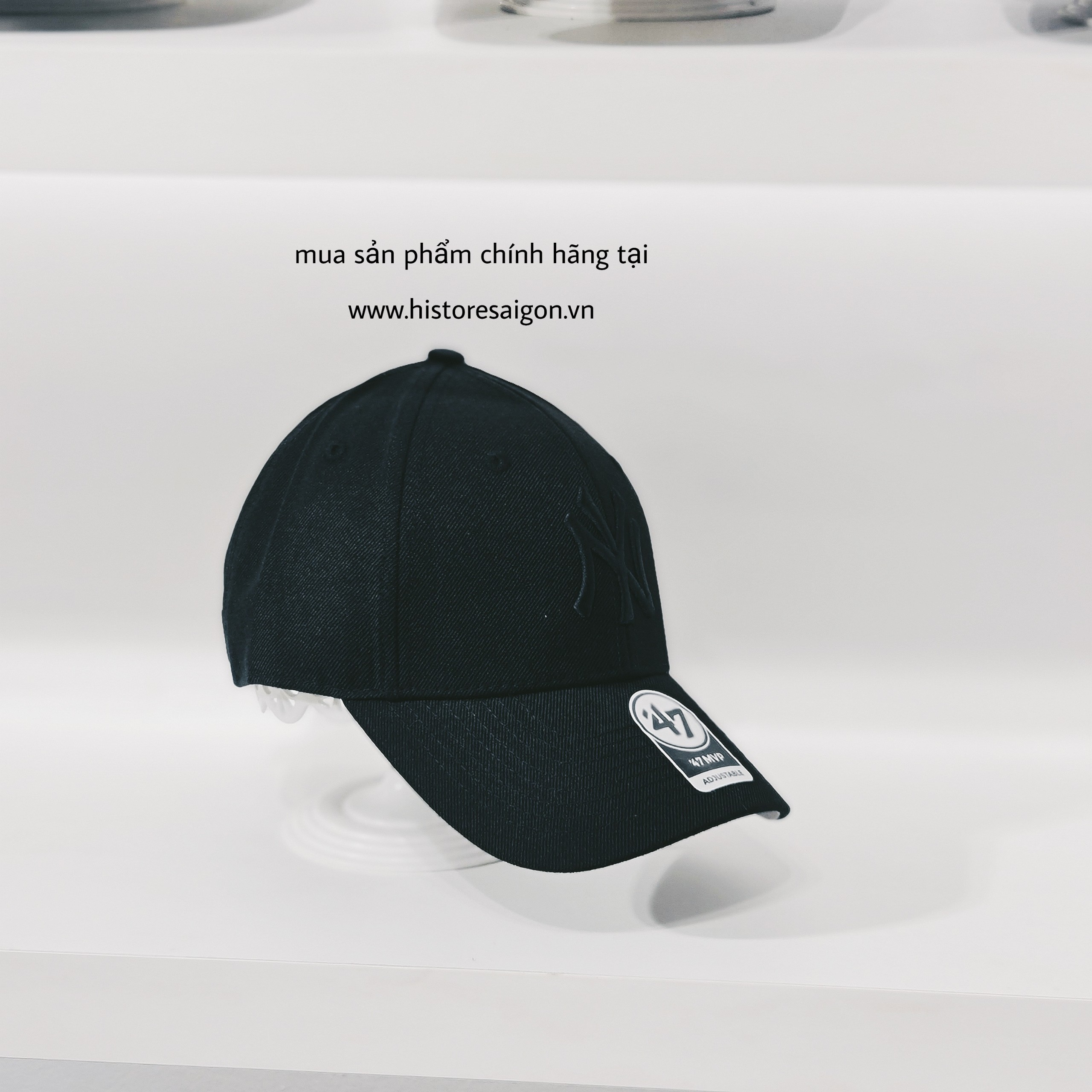 039 -  Nón New Era - Đen - NY Full Đen [HÀNG CHÍNH HÃNG]