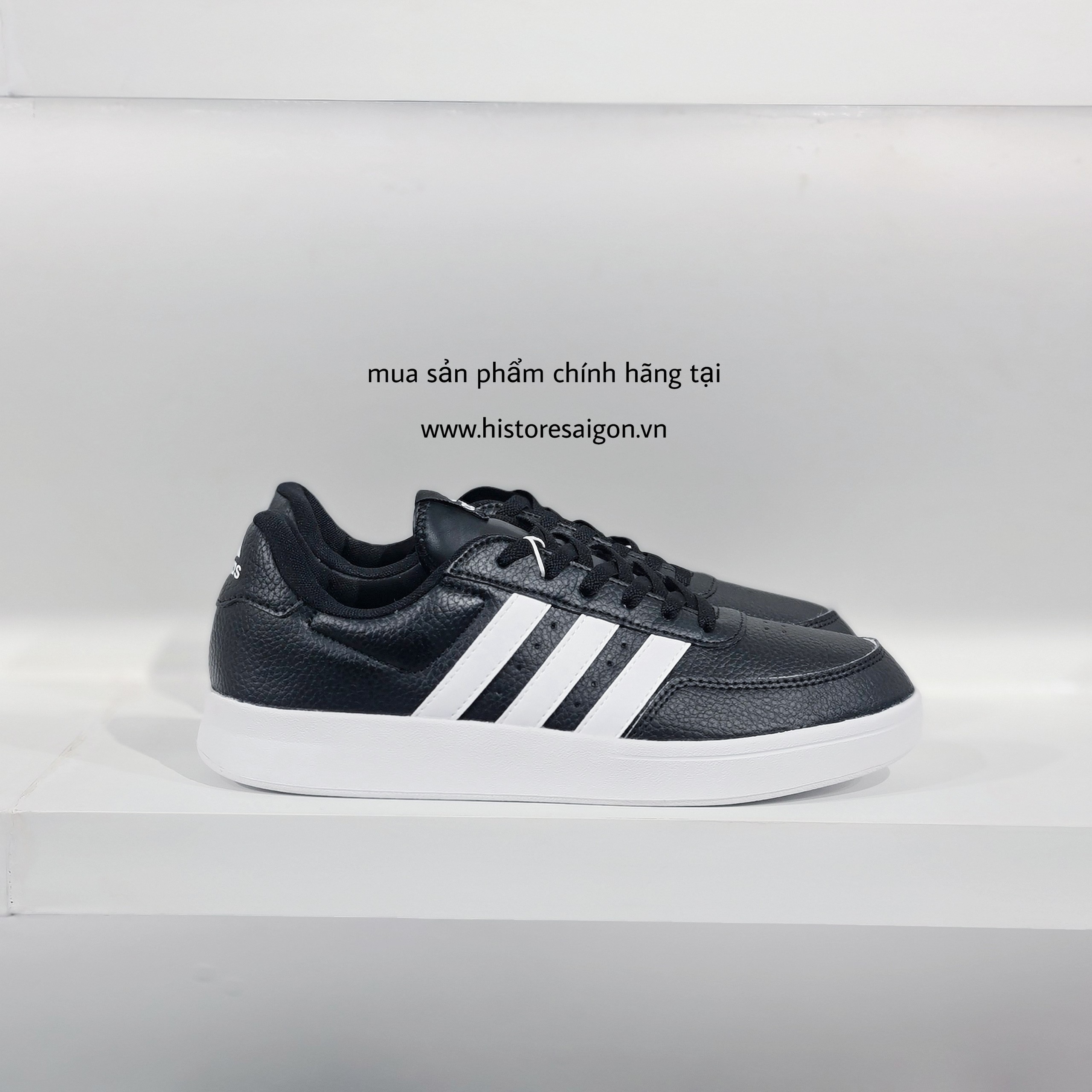 253 -  Giày Adidas Break Net 2.0 - BLK/Wht - Đen Sọc Trắng [HÀNG CHÍNH HÃNG]