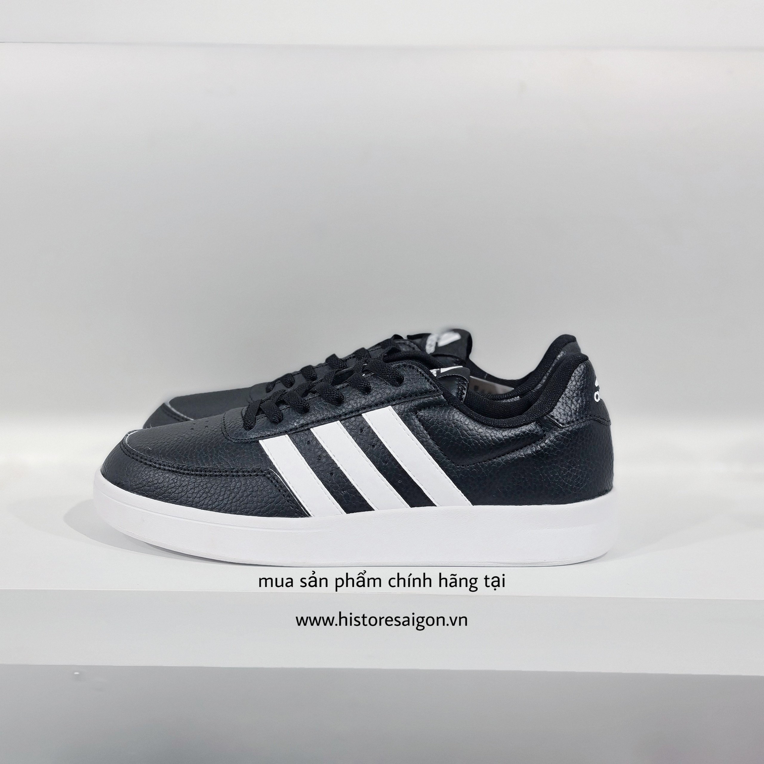 253 -  Giày Adidas Break Net 2.0 - BLK/Wht - Đen Sọc Trắng [HÀNG CHÍNH HÃNG]