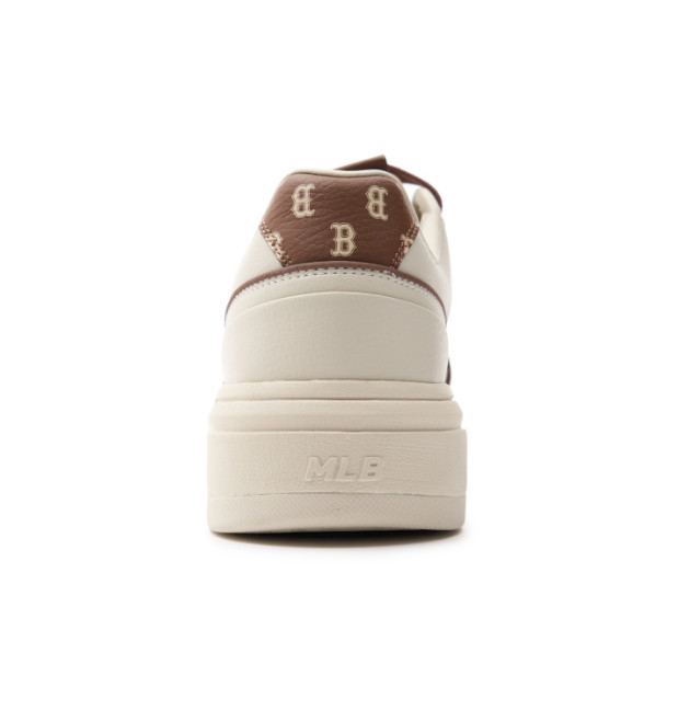 238 -  Giày MLB Liner Big B Monogram - Trắng Viền Nâu LV - Code 3ASXCLR3N-43BRS [HÀNG CHÍNH HÃNG]