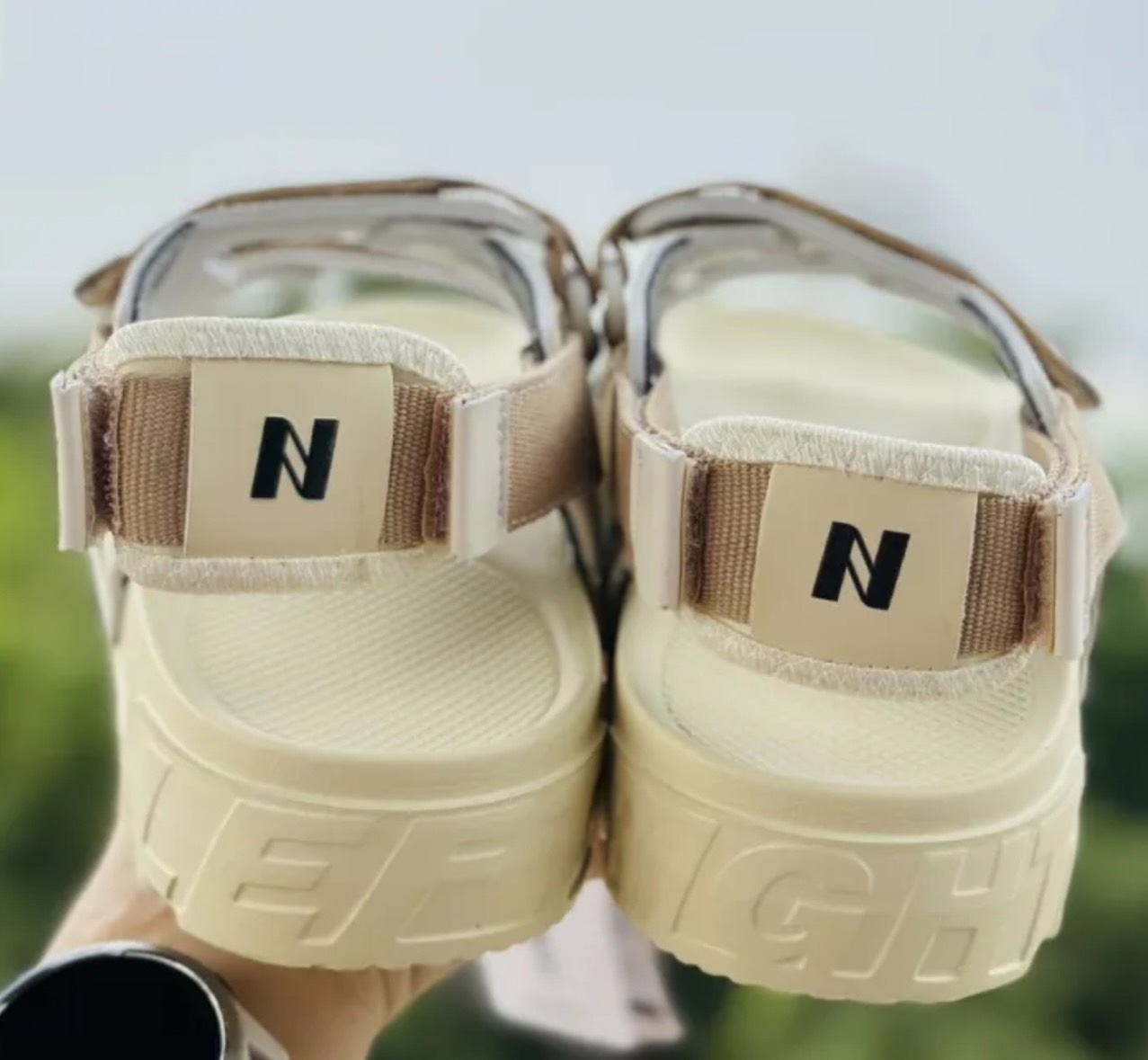 205 -  Sandal Nerdy Camel - Trắng Kem - Code PNEU2AE030202 [HÀNG CHÍNH HÃNG]