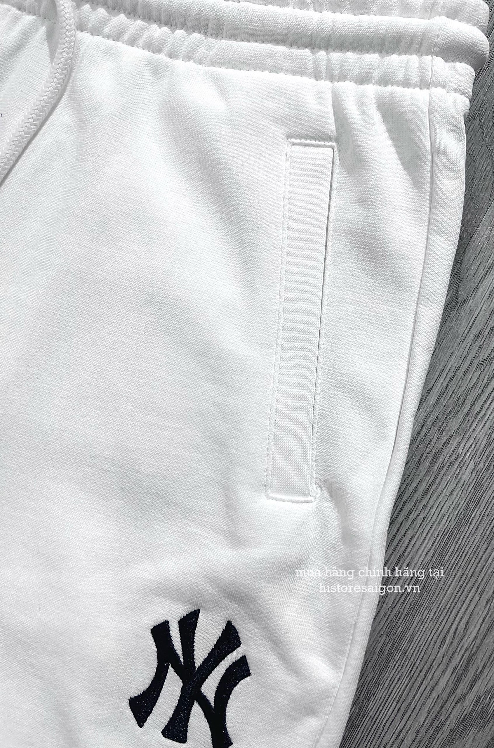 382 -  Quần Short New Era - NY - Trắng - Code 13546539 [HÀNG CHÍNH HÃNG]