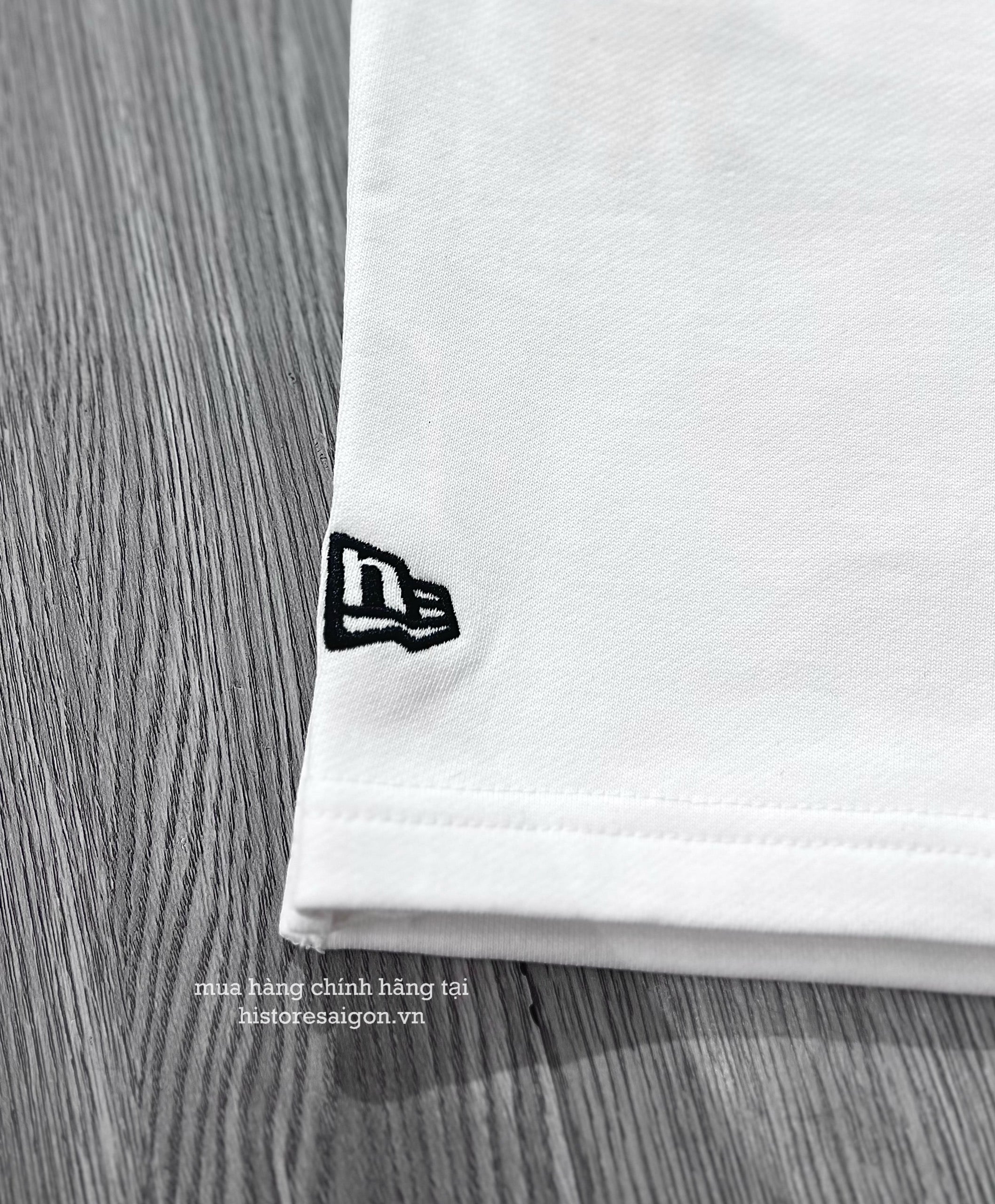 382 -  Quần Short New Era - NY - Trắng - Code 13546539 [HÀNG CHÍNH HÃNG]