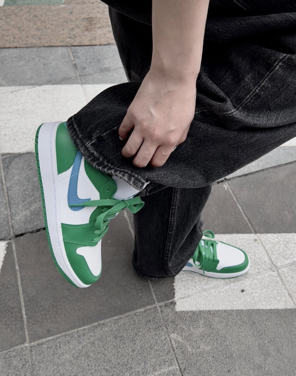 509 -  Giày Nike Air Jordan 1 Low “Lucky Green” (w) DC0774 304 [HÀNG CHÍNH HÃNG]
