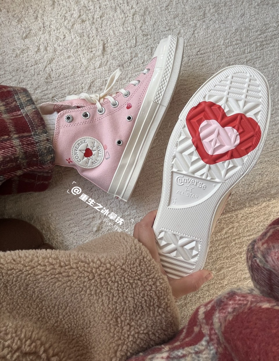 508 -  Giày Converse Chuck 70 Hi Valentine 2024 - A09113C [HÀNG CHÍNH HÃNG]